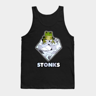 Stonks Frog Tank Top